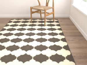 rug set 90 Model 3D