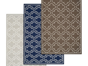 rug set 92 3D Model