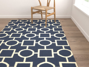 rug set 98 Modello 3D