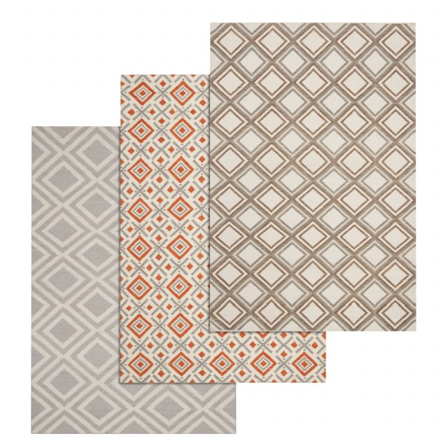 rug set 101 3Dモデル .c4d .max .obj .3ds .fbx .stl .blend