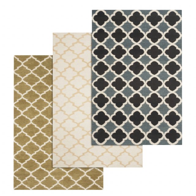rug set 102 Modelo 3D .c4d .max .obj .3ds .fbx .stl .blend 