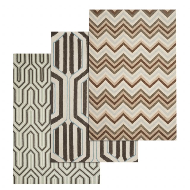 rug set 104 3Dモデル .c4d .max .obj .3ds .fbx .stl .blend