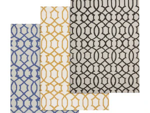 set di tappeti 106 Modello 3D