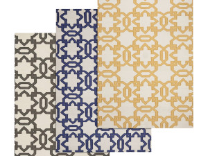 rug set 111 3D-Modell