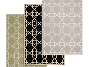 rug set 117 Modello 3D