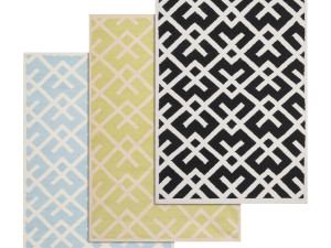 rug set 119 Model 3D