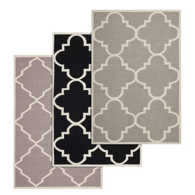 rug set 124 Model 3D .c4d .max .obj .3ds .fbx .stl .blend 