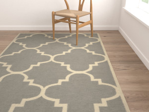 rug set 124 Model 3D