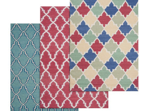rug set 125 Modelo 3D