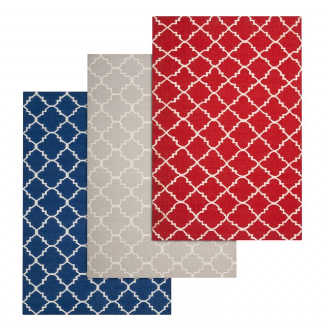 rug set 126 3D Модель .c4d .max .obj .3ds .fbx .stl .blend 