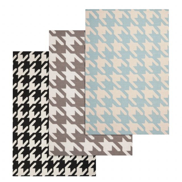 rug set 128 3D Model .c4d .max .obj .3ds .fbx .stl .blend 