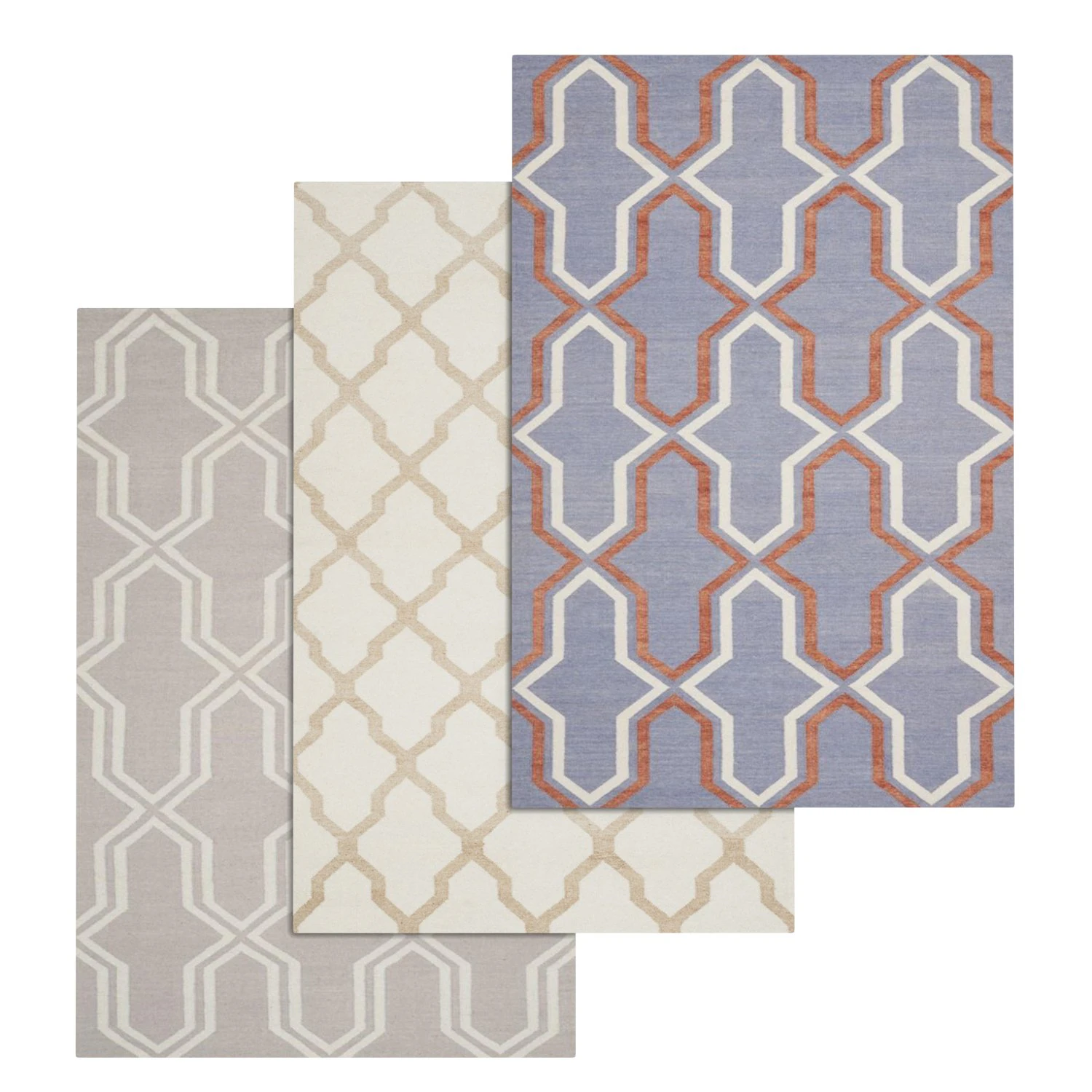 rug set 130 3D Model .c4d .max .obj .3ds .fbx .stl .blend 