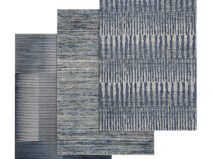 rug set 136 Model 3D