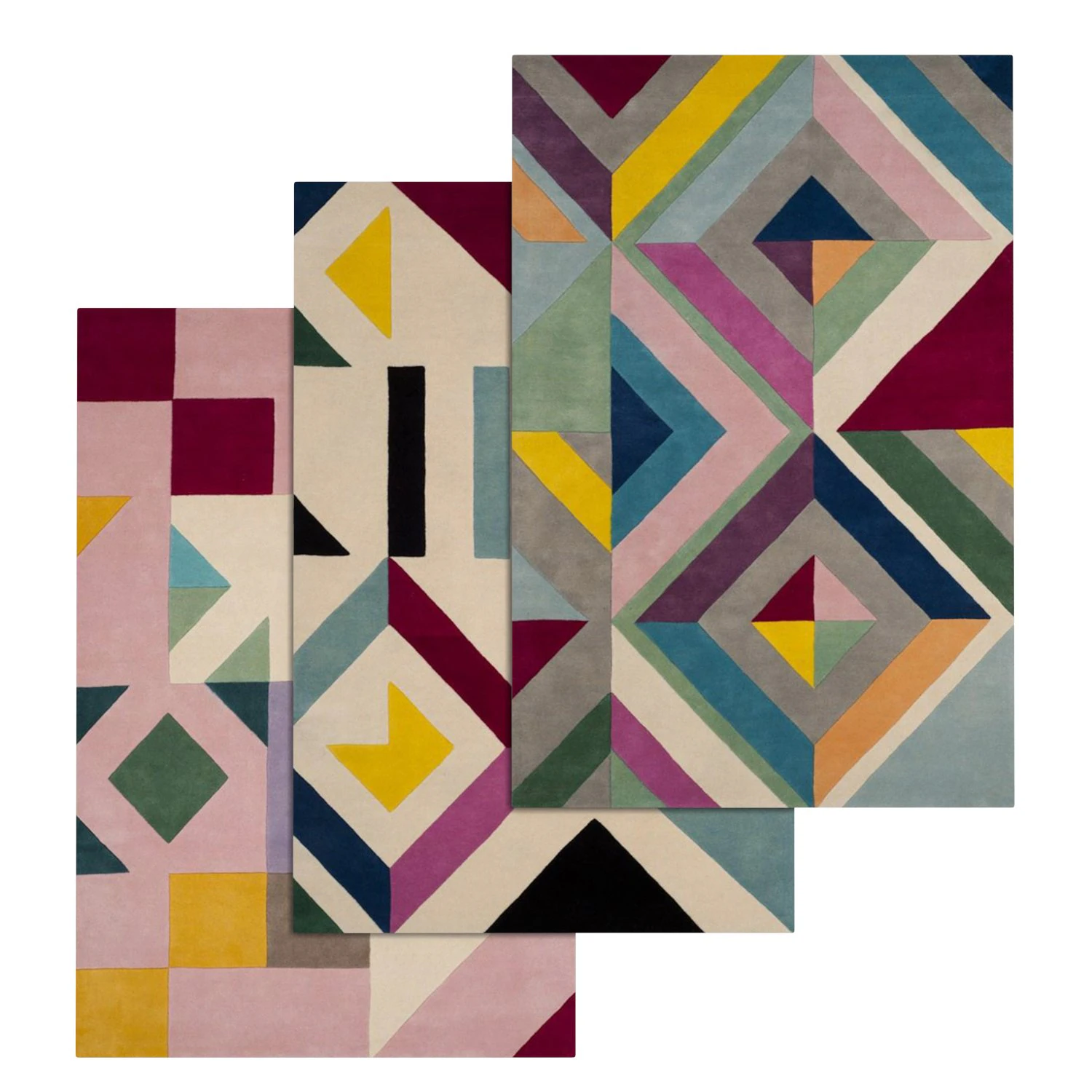 rug set 140 3D Model .c4d .max .obj .3ds .fbx .stl .blend