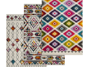 rug set 147 Modelo 3D