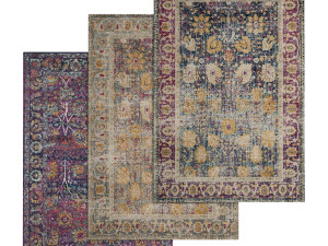 rug set 150 Modelo 3D