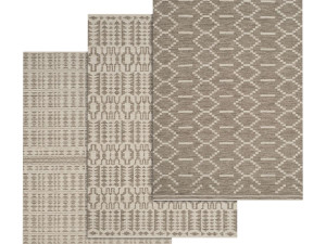 rug set 154 Modelo 3D