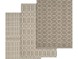 set di tappeti 154 Modello 3D