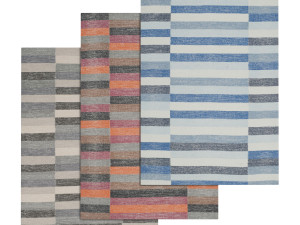 rug set 155 Model 3D