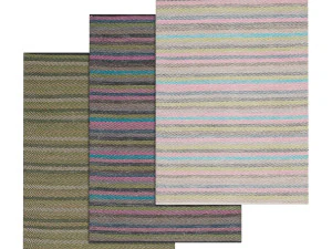 zestaw dywanik&oacute;w 159 Model 3D