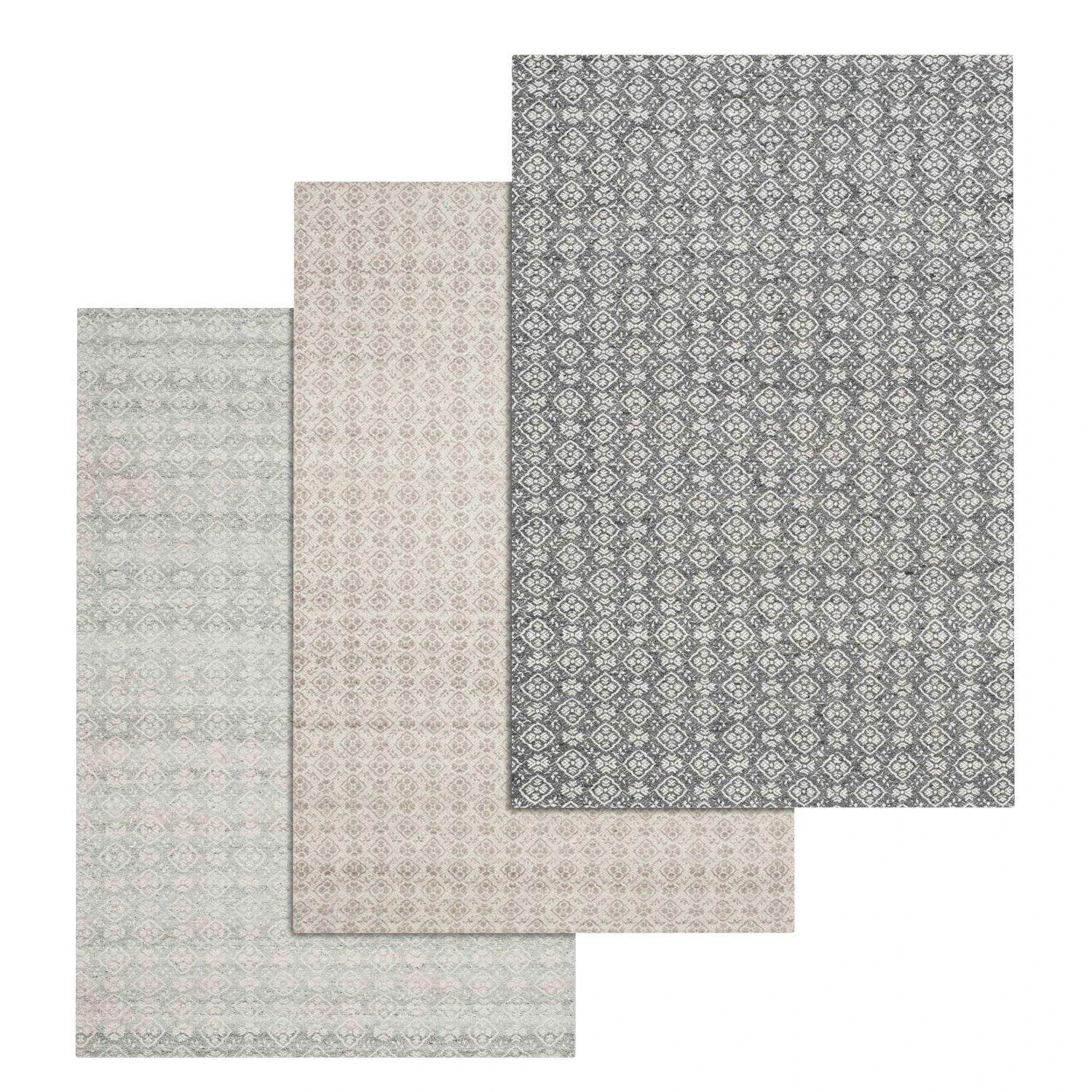 rug set 160 3D Model .c4d .max .obj .3ds .fbx .stl .blend 