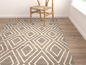 rug set 161 Model 3D