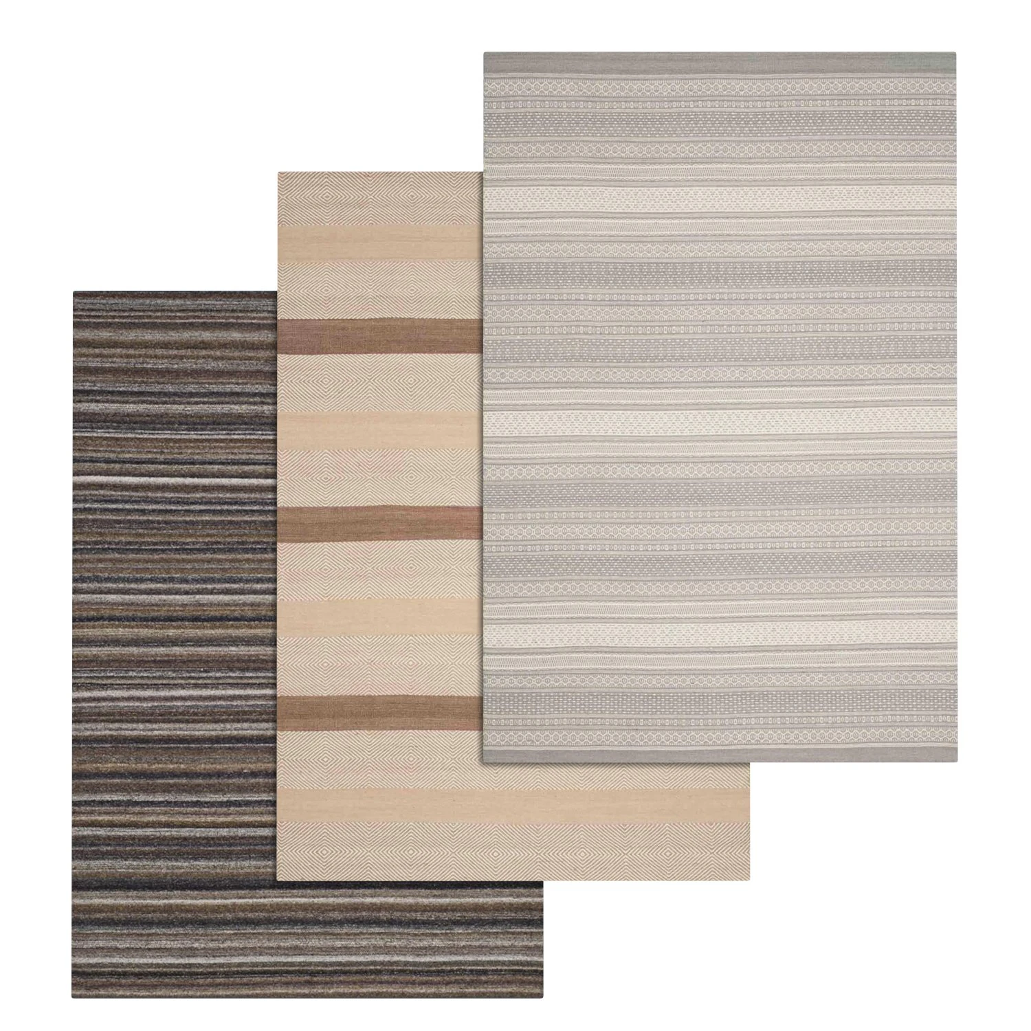 rug set 168 3D Model .c4d .max .obj .3ds .fbx .stl .blend 