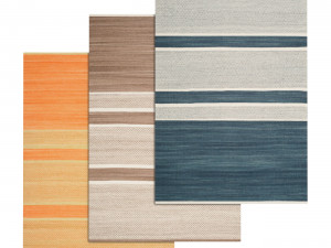 rug set 171 Modelo 3D