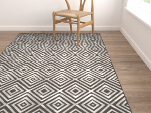 rug set 175 Modelo 3D