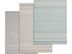 set di tappeti 180 Modello 3D