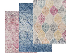 rug set 183 Modelo 3D