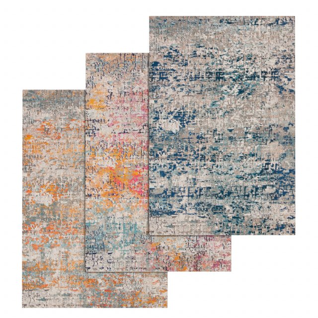 rug set 185 3D Модель .c4d .max .obj .3ds .fbx .stl .blend 