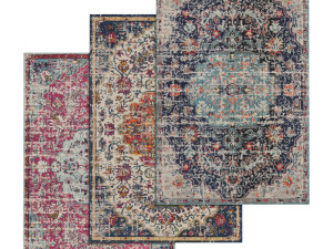 rug set 186 Model 3D