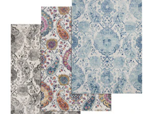 rug set 189 3D Model