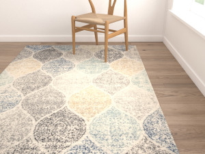 rug set 190 3Dモデル