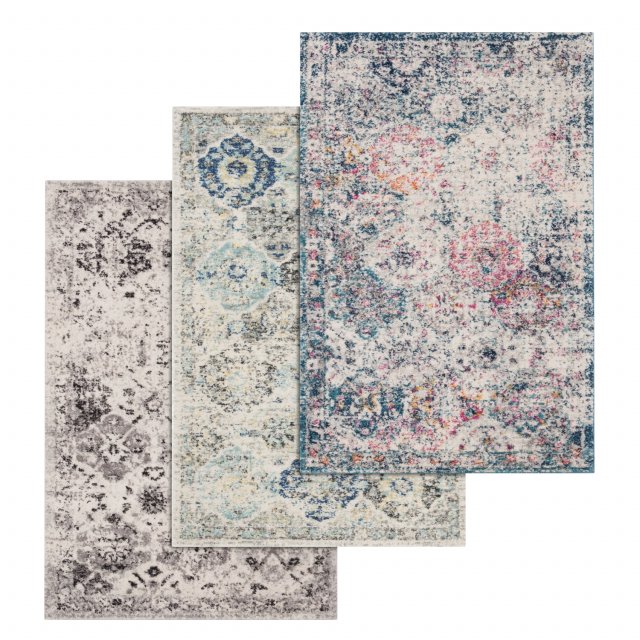 rug set 193 3Dモデル .c4d .max .obj .3ds .fbx .stl .blend 