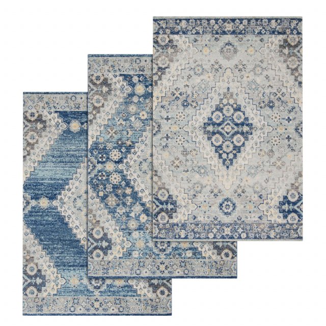 rug set 194 Model 3D .c4d .max .obj .3ds .fbx .stl .blend