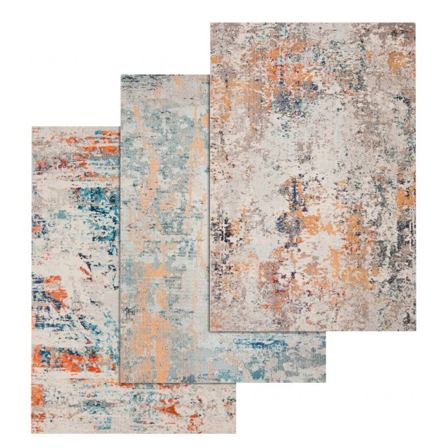 rug set 196 Model 3D .c4d .max .obj .3ds .fbx .stl .blend 