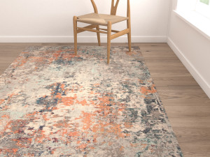 rug set 196 Model 3D