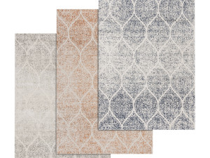 rug set 197 3Dモデル