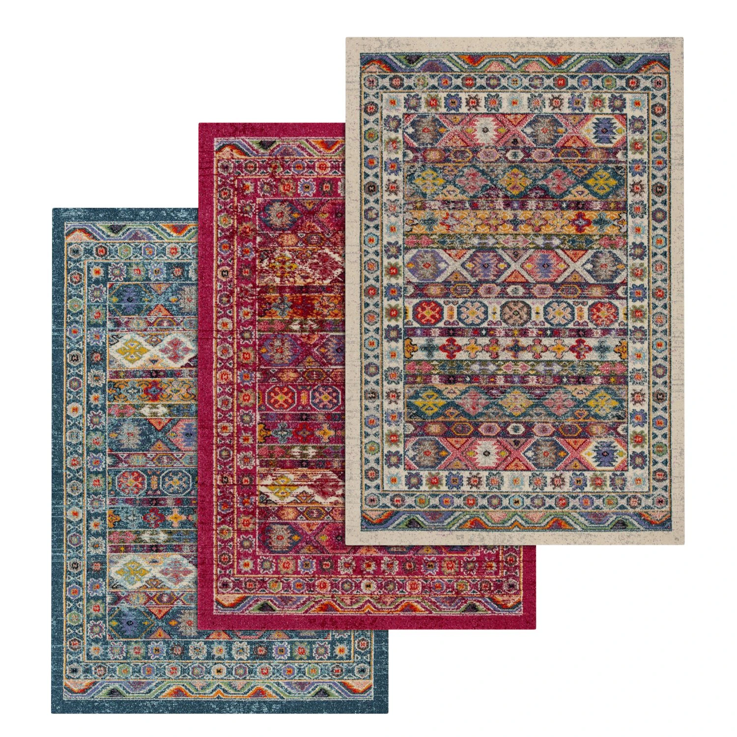 rug set 200 3D Model .c4d .max .obj .3ds .fbx .stl .blend 