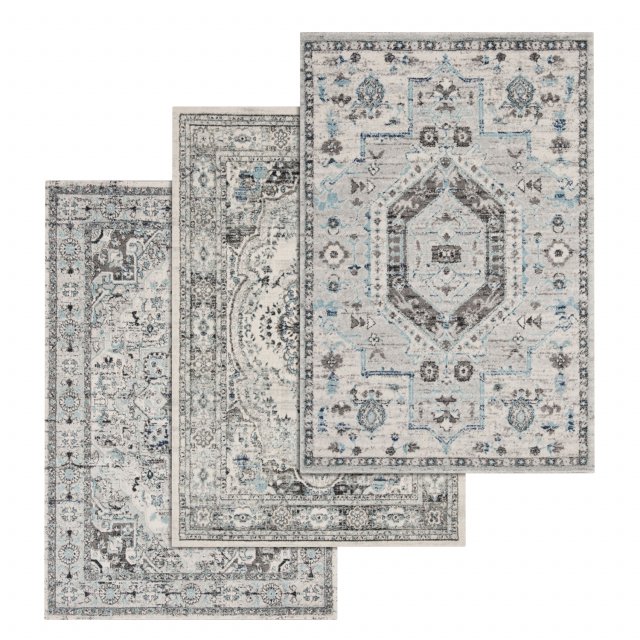 rug set 201 3D Model .c4d .max .obj .3ds .fbx .stl .blend 