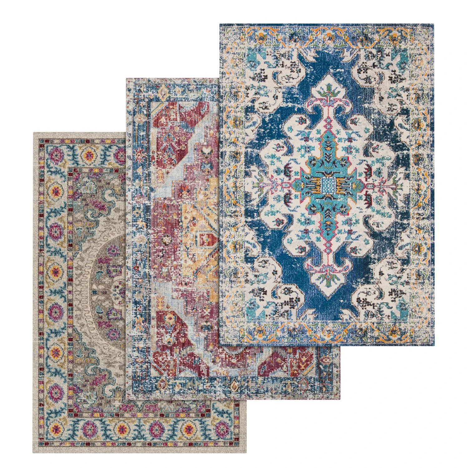 rug set 202 3D Model .c4d .max .obj .3ds .fbx .stl .blend 