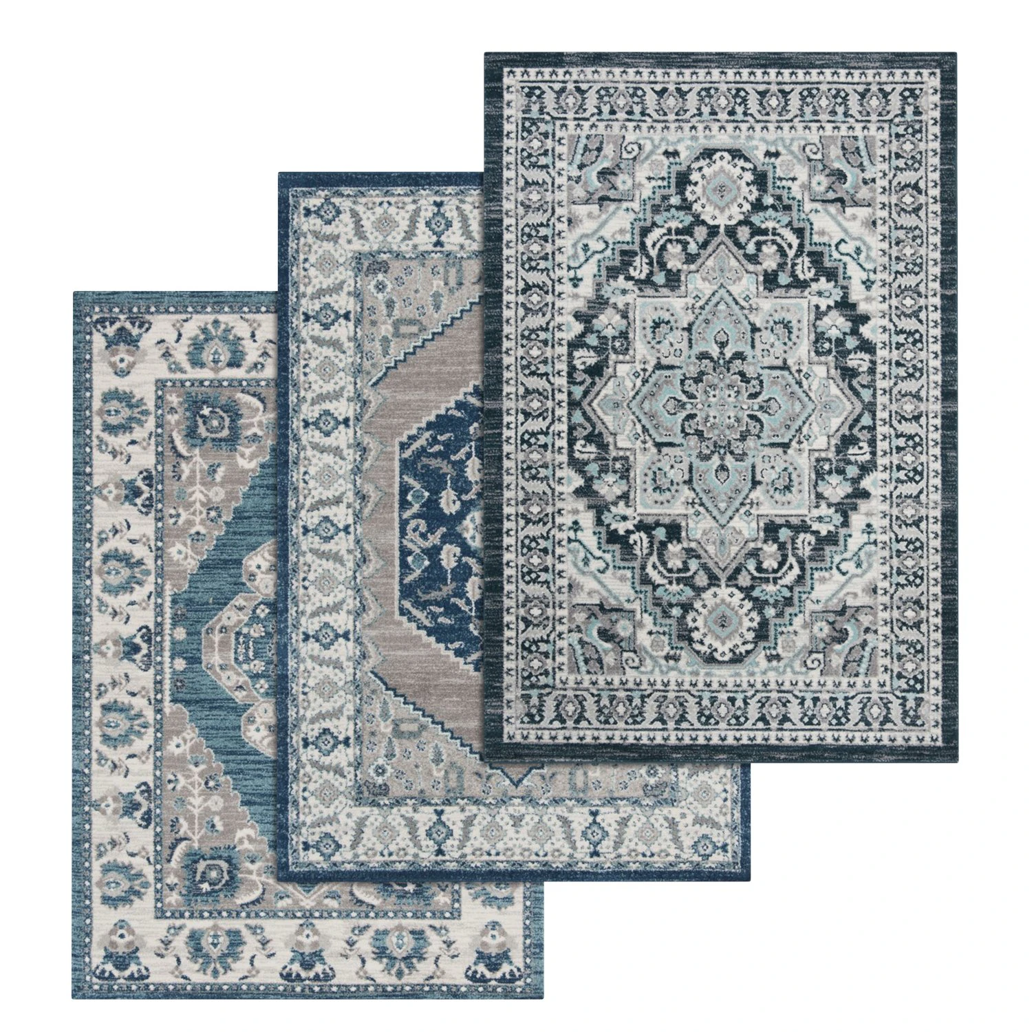 rug set 203 3D Model .c4d .max .obj .3ds .fbx .stl .blend 