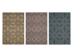rug set 208 Model 3D