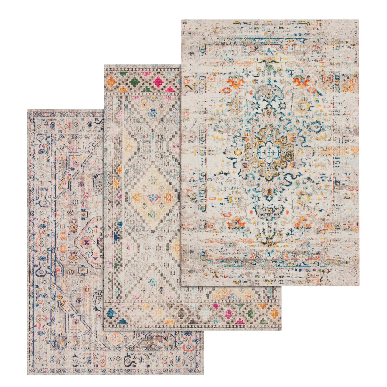 rug set 209 3D Model .c4d .max .obj .3ds .fbx .stl .blend 
