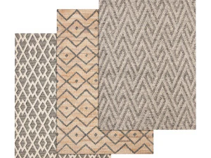 러그 세트 210 3D 모델