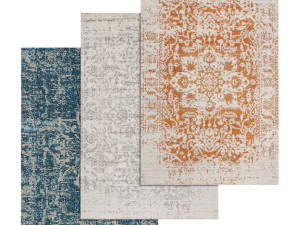 rug set 212 3D Model