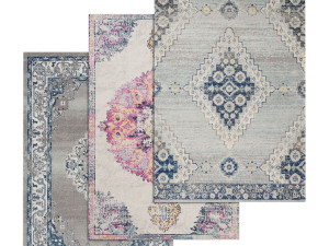 rug set 214 3D Model
