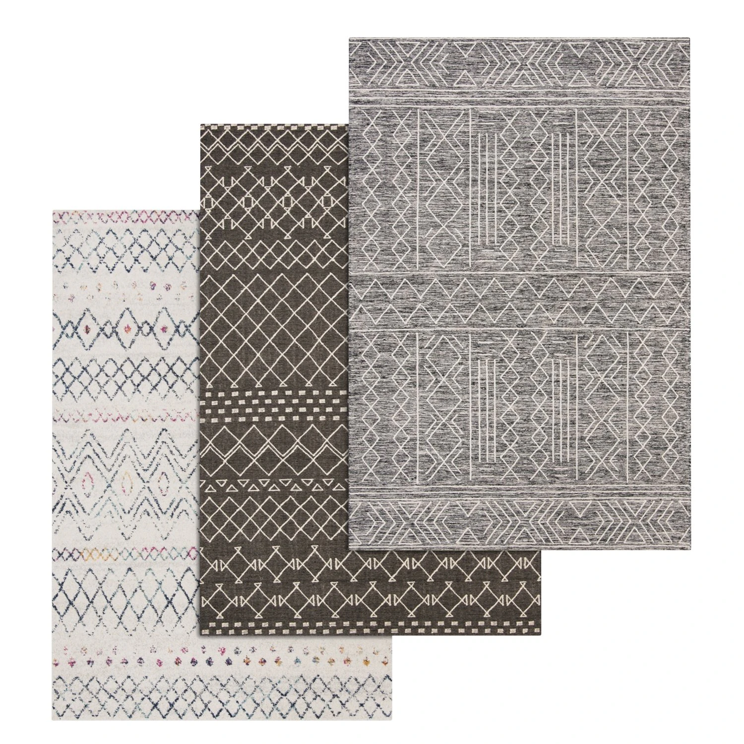 rug set 216 3D Model .c4d .max .obj .3ds .fbx .stl .blend 